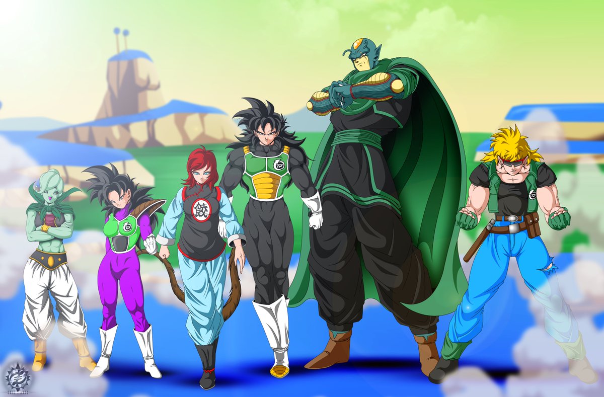 The first big group commission, completed earlier today for my home girl Sabina82 on DA.
#DragonBall #DragonBallZ #DragonBallSuper #anime #manga #DragonBallXenoverse #OCart #originalcharacters #fancharacters #Warriors