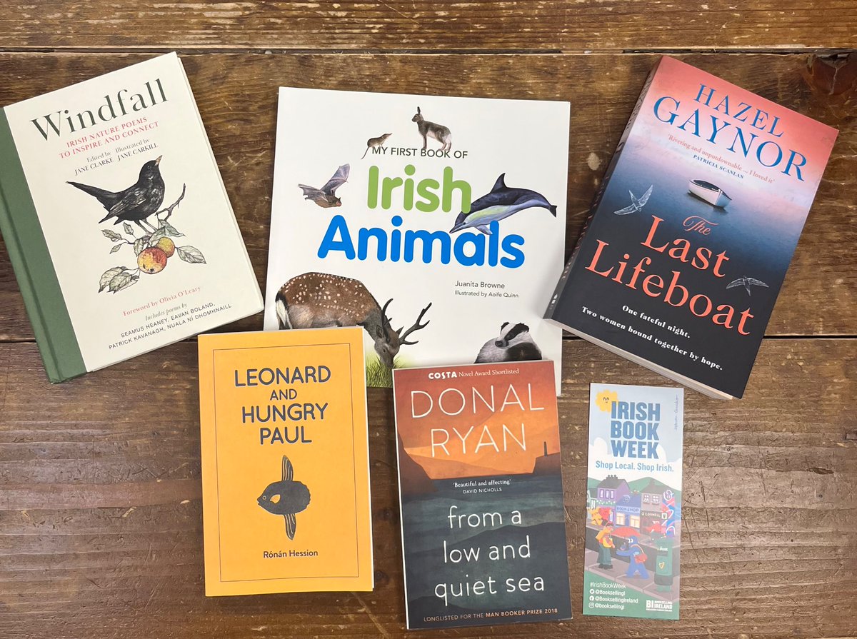 What you bring from @woodbinebooksireland as a gift to @libreriarinascita Italy to represent the best of Irish, local and bookshop favourites 🤓📚📖 #donalryan @annieryan849