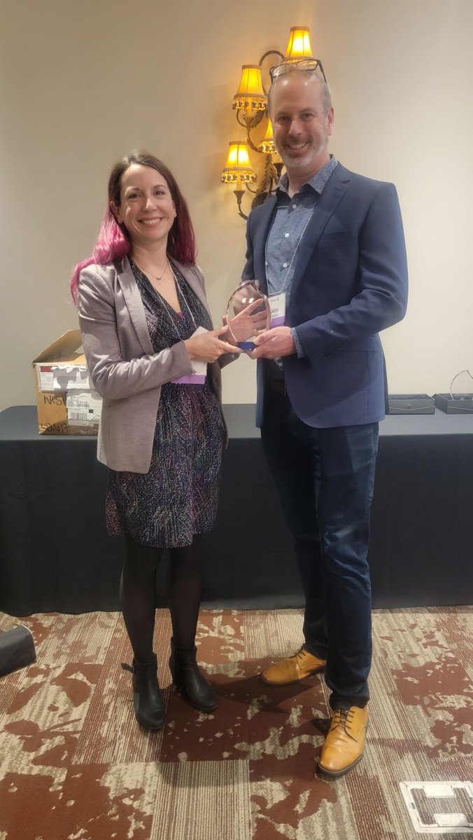 LocalGovAlumni's tweet image. Congrats to Megan MacLean from the @cityoftoronto on receiving the inaugural Emerging Leader Award. The future is bright for our sector with leaders like Megan! #localgov2023