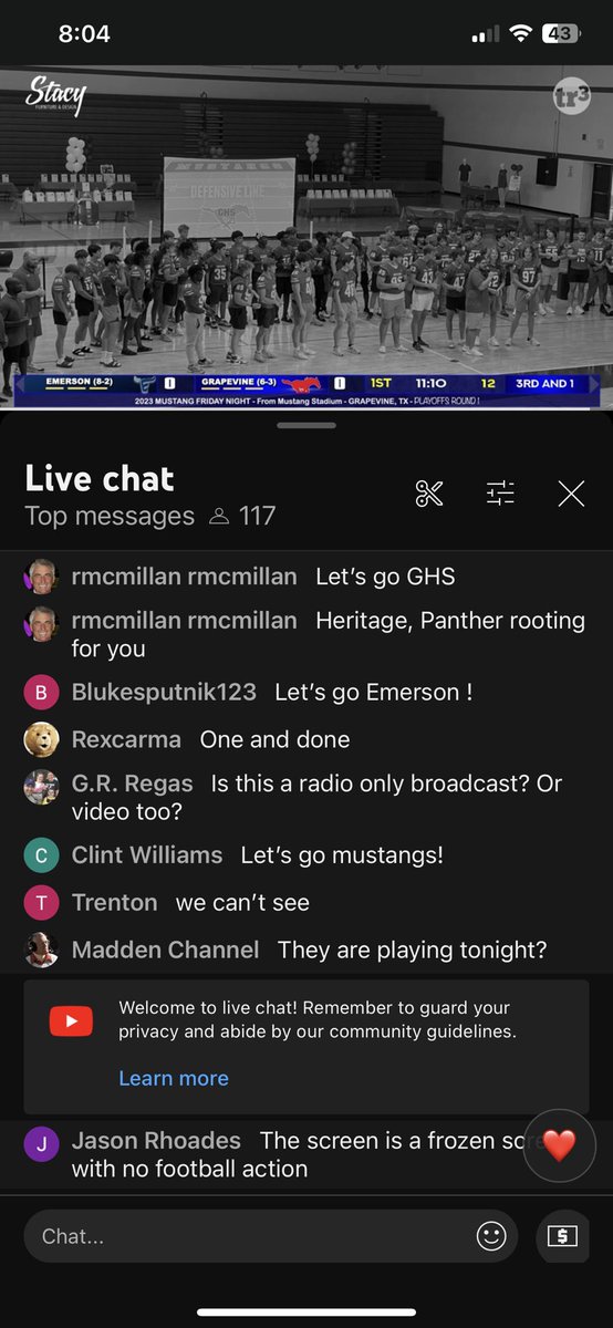 rhoades1975's tweet photo. @tr3dio the broadcast tonight is a still screen with no game action. Sounds like a radio broadcast only https://t.co/FWI1vpx7lO
