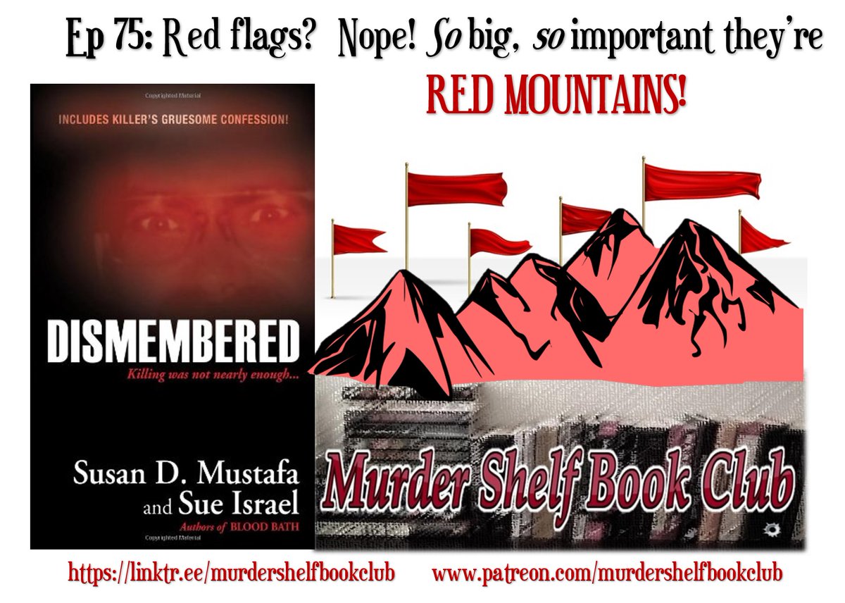 shelf_club's tweet image. Ep 74-75: All the relationship tips you will EVER need!
Out now!
linktr.ee/murdershelfboo… 🎧

#truecrime #podcast #dysfunction #redflags #truecrimepodcast #truecrimebookclub #bookclub #books #storytelling #OutNow #newepisode #TuneIn #Download #Podbean #applepodcast #Subscribe