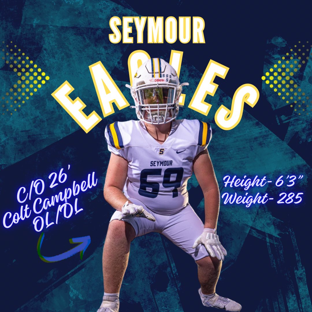 <a href="/ColtCampbell14/">Colt Campbell</a> is already battle tested after starting every game for us as a Sophomore this season! His ability to handle adversity is impressive and his love for OL is unmatched! Gonna be fun watching/coaching this dude the next couple years!
#goeagles
<a href="/CoachTreadway_1/">Coach Treadway</a>