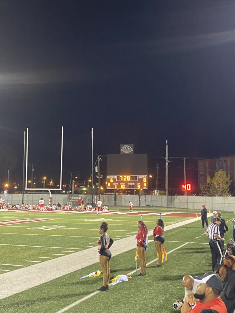TJ up 6-0 at halftime