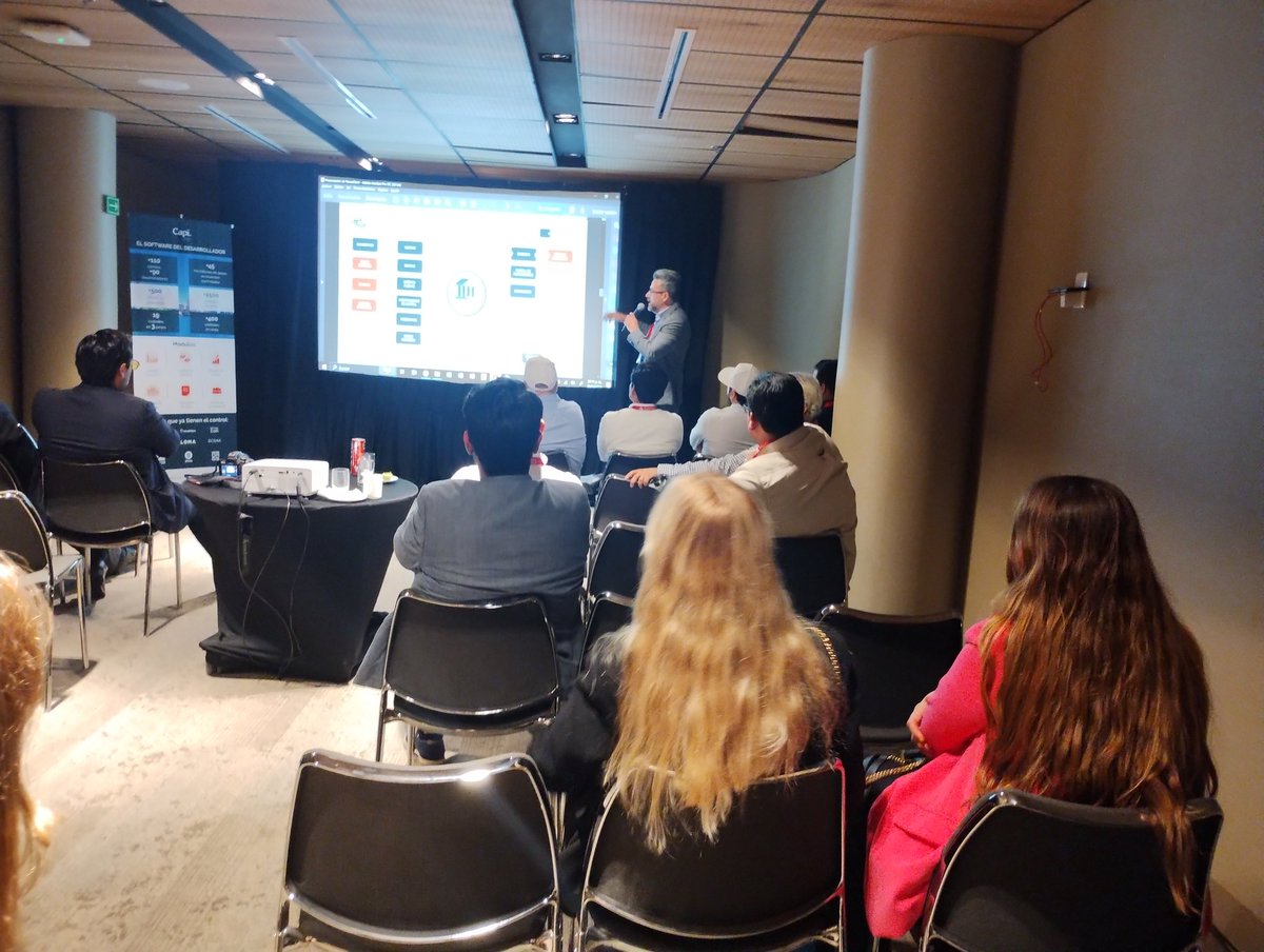 INMOBILIARE's tweet photo. René Monroy de Capi Software y Héctor González de Prosperia se reúnen en REBS Talks de #EXNI para enseñarnos a desarrollar un proyecto inmobiliario de 1,000 millones de venta con solo 20 millones de equity. https://t.co/HT9lCbVvuo
