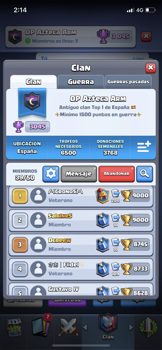 VUELVE OP AZTECA ARM😏