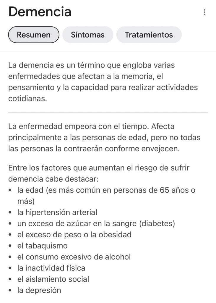fernandopiaggio's tweet photo. Ojalá algún día se deje de usar la frase “finjo demencia” es una enfermedad muy pero muy dura! Triste https://t.co/drvqmcdhaq