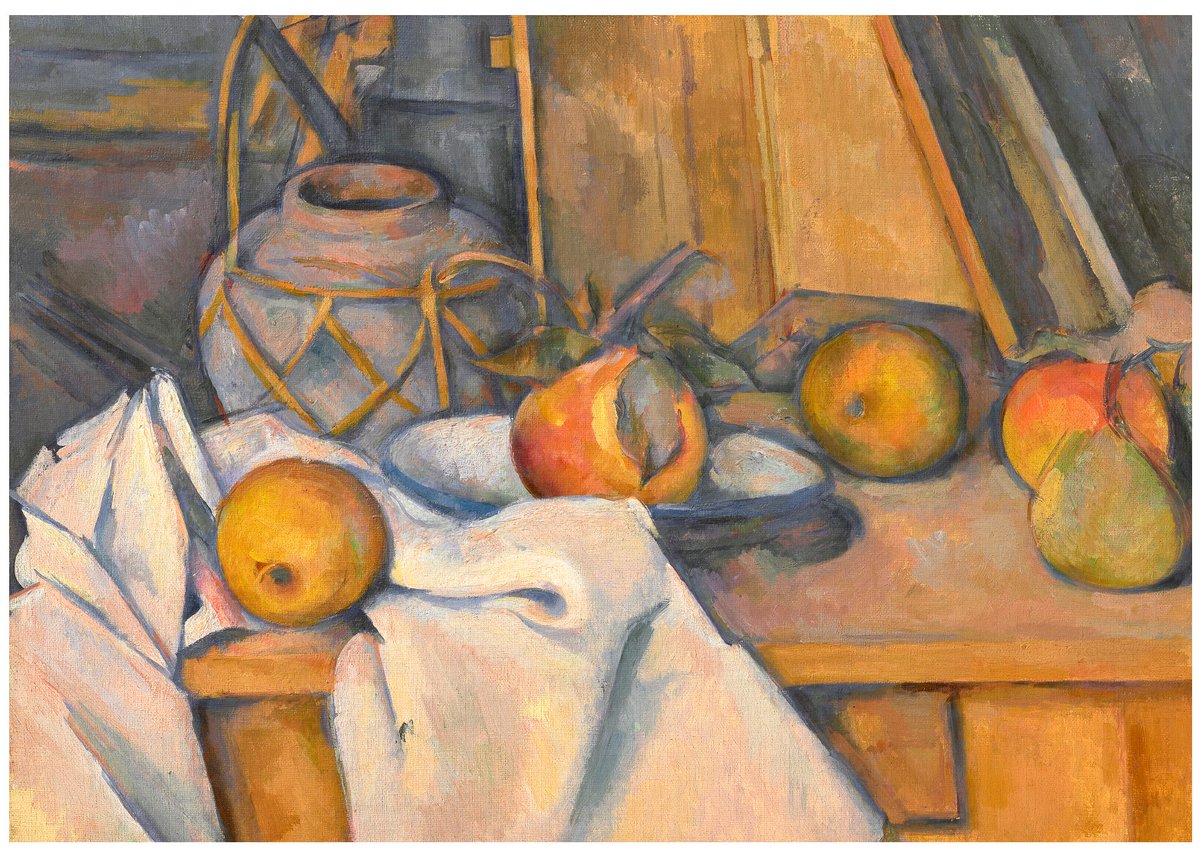 ChristiesInc's tweet photo. #AuctionUpdate: From our 20th Century Evening Sale, Paul Cezanne’s ‘Fruits et pot de gingembre’ realizes $38.94M https://t.co/zG4SUgzNqY