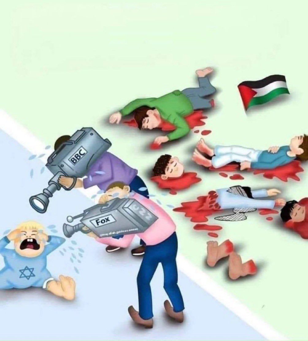 🚨🇮🇱 This is how western media works…
