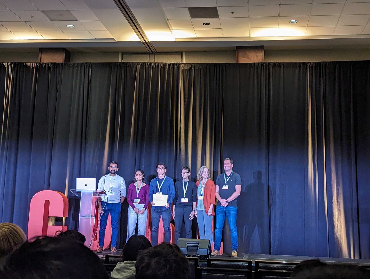 Thrilled that our paper on Robots That Ask For Help received the Best Student Paper Award at #CoRL2023! Congratulations to students <a href="/allenzren/">Allen Z. Ren</a>, <a href="/anushridixit111/">Anushri Dixit</a>, Sasha Bodrova, &amp; our wonderful collaborators at <a href="/GoogleDeepMind/">Google DeepMind</a>!
robot-help.github.io