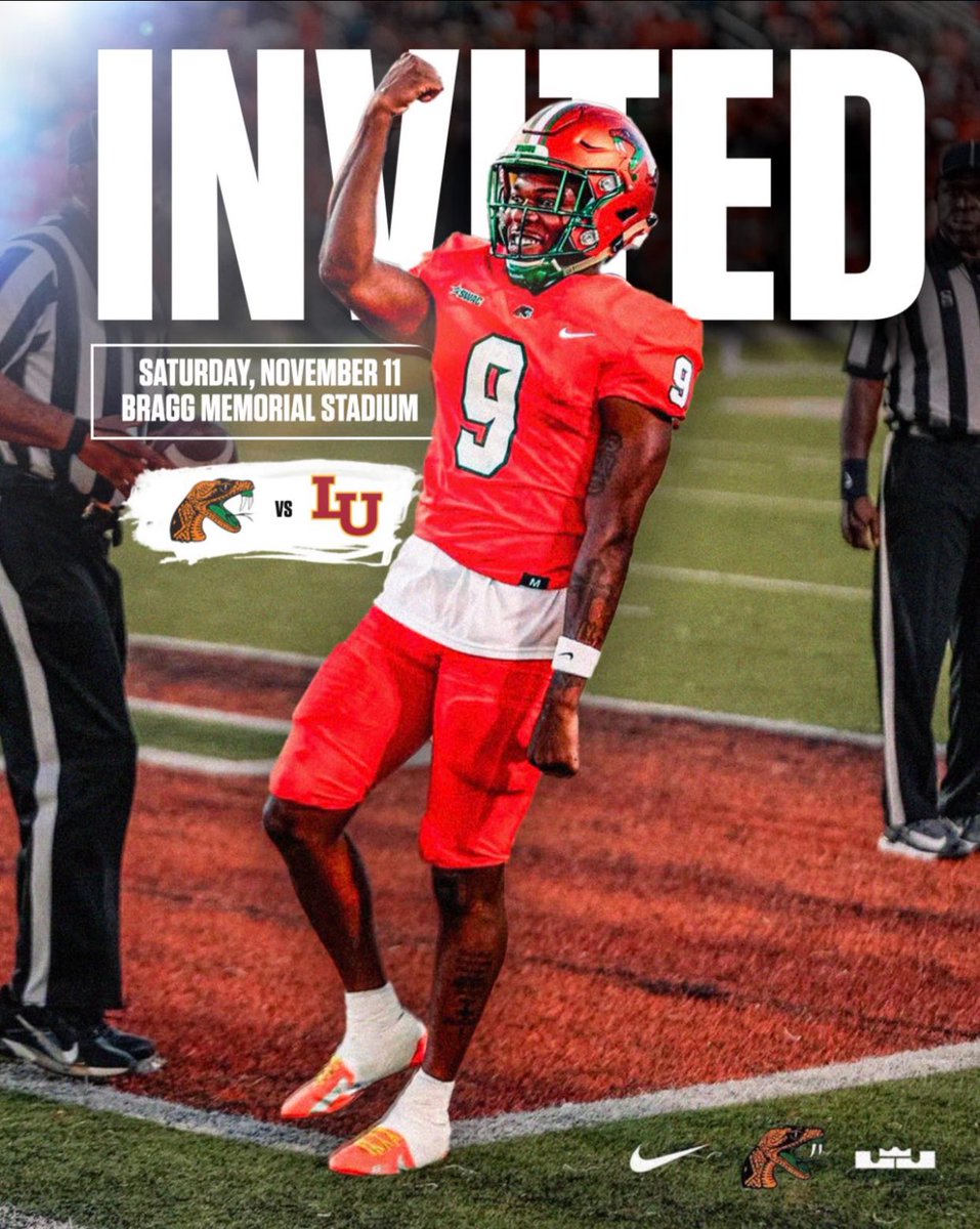 I will be in attendance!! This weekend 🔥💯 <a href="/Coach2Bless/">Devin Rispress</a>  <a href="/FAMU_FB/">Florida A&M Football 🏈</a>