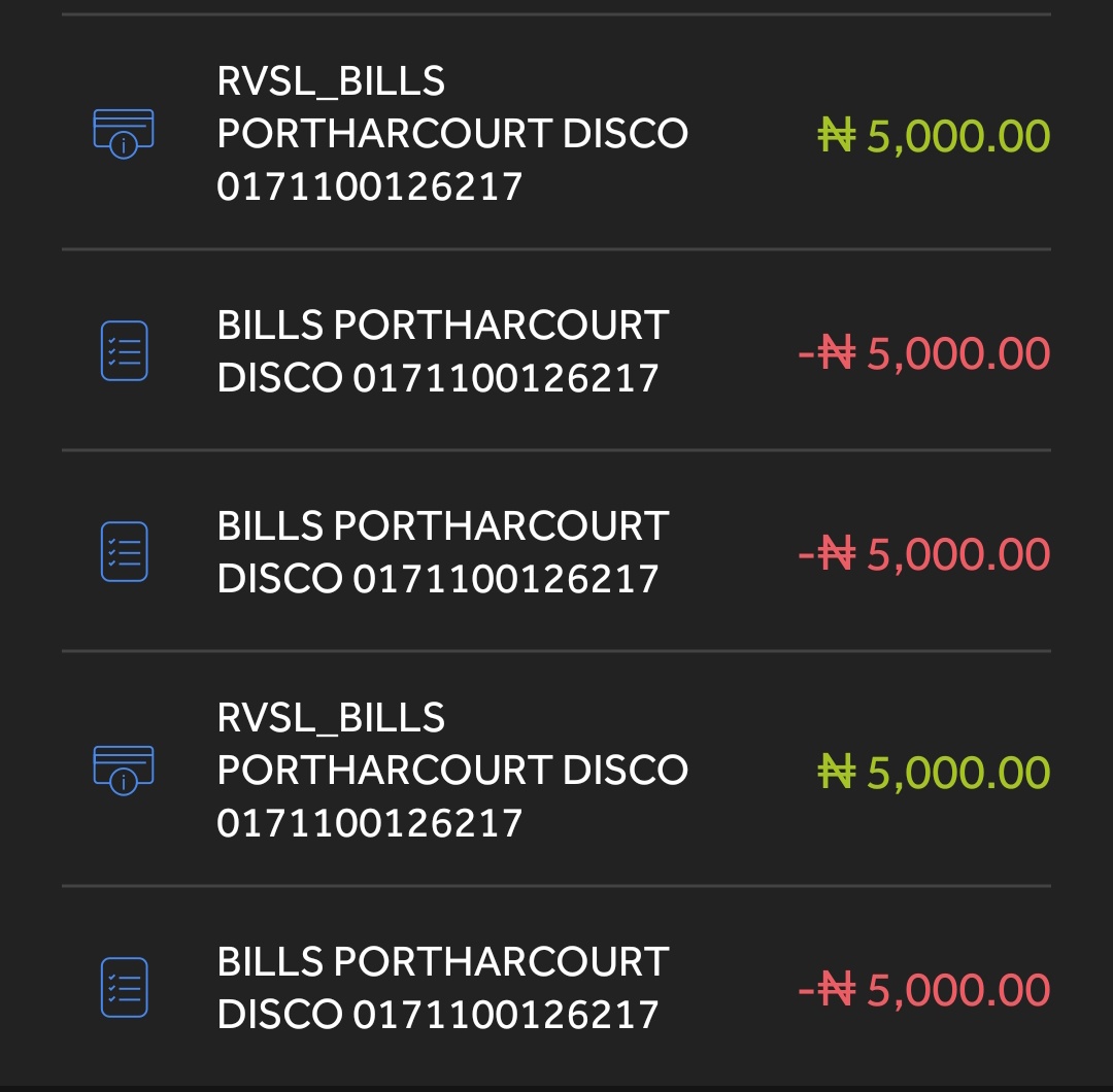 reubencybog's tweet photo. @accessbank_help 
My name is Izu Reuben Enizeovu with account number 0102979294.
Yesterday I tried to pay electricity bill of 5000 naira and it failed. Tried it 3 times but only two was reversed remaining 5000 naira. Please look into it. https://t.co/PFtA373hMJ