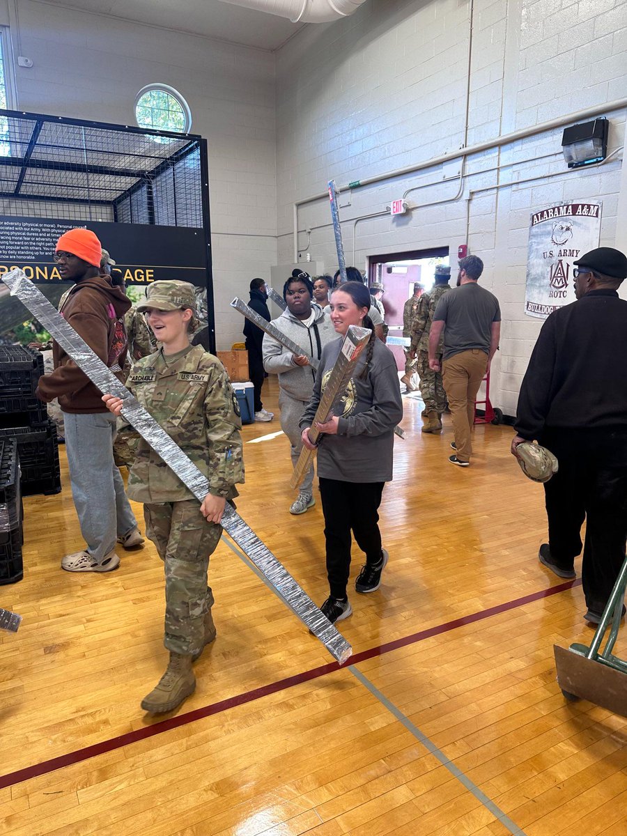 AamuRotc's tweet image. Big changes are coming to the AAMU ROTC program... I wonder what is in those crates... Any guesses?
#6thbrigadearmyrotc #cadetcommand #armyrotc #GoBulldogs #serviceissoverignty #rotc #bulldogbn #aamu #aamurotc