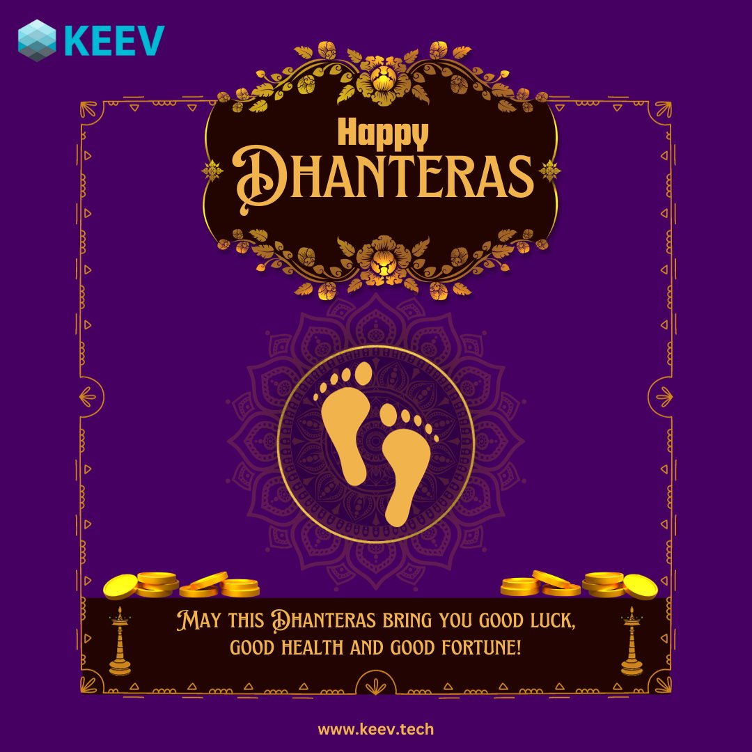 AlgoKeev's tweet photo. May this Dhanteras light up new dreams and opportunities in your life. 💰✨ 
.
.
#keev #keevitsimple #keevacademy #stockmarket #stocks #stockmarketindia #dhanteras https://t.co/qXfSBxbAhx