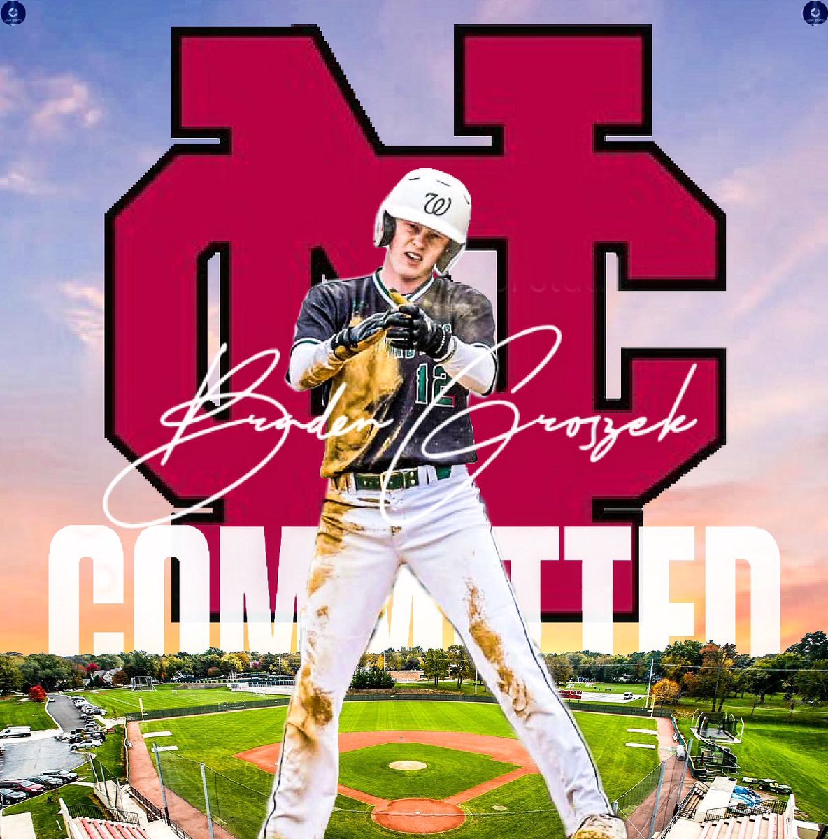 Congrats to 2024 MIF @braeden_groszek on his commitment to @nccbaseball