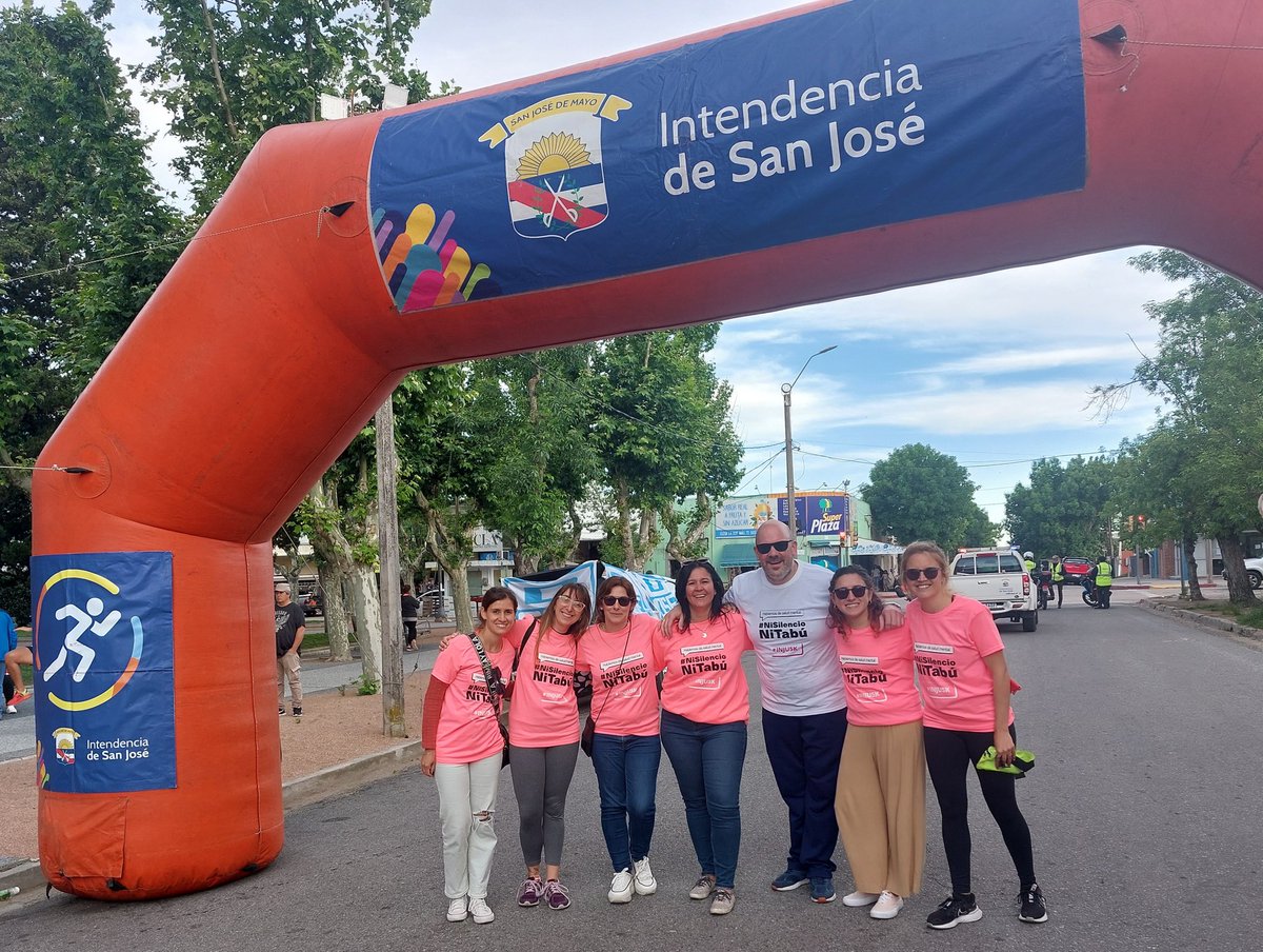 🌐 Libertad 

5K <a href="/inju_uy/">INJU Uruguay</a>

Con gran participación realizamos el cierre de la Campaña de Salud Mental #NiSilencioNiTabú .

Actividad coordinada con: 
- Municipio de Libertad
- Dirección de Pol. Sociales,  Ofi. de la Juventud. 

Gracias a todos los que participaron 🙌 🙌