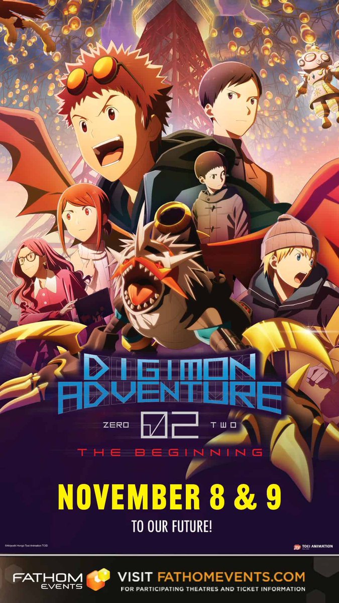 Corn_Pillow's tweet photo. Digimon Adventure 02 was incredible! Felt like a reimagining of the original Digimon movie, heart breaking and beautifully animated. What a movie! #digimon #fathomevent https://t.co/dtvyQl0JSF