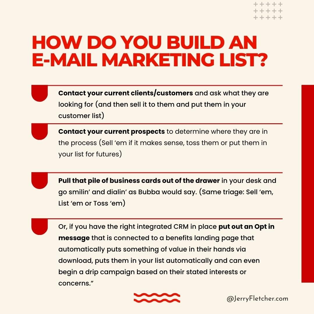Instead of trying to sell a product sell them on the idea of staying in contact with you. Start with what you have:
.
.
.
.
.
#emailmarketinglist #listbuildingtips #growyoursubscriberbase #emailmarketingstrategy #buildingemaildatabase #audienceengagement #listgrowthtactics