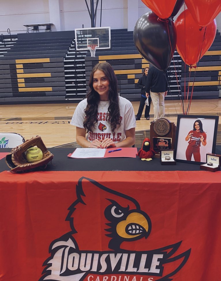 Ryann Sanders (@_ryannsanders) on Twitter photo Officially signed with <a href="/LouisvilleSB/">Louisville Softball</a>!! I can’t wait to be a part of the Louisville family ❤️🖤 Thank you, <a href="/UofL_CoachHolly/">Holly Aprile</a> <a href="/GriffJ_13/">Griffin Joiner</a> <a href="/sabbyBsabs/">Bryan Sabatella</a> <a href="/dee11davis/">DeeDee Morris</a> <a href="/ejonesrockchalk/">Eric Jones - Select Fastpitch</a> <a href="/selectfastpitch/">Select Fastpitch 18’s</a> <a href="/kent_early/">Kent Early</a> <a href="/BHS_TigerPride/">BHS Athletics #TigerDNA</a> Officially signed with <a href="/LouisvilleSB/">Louisville Softball</a>!! I can’t wait to be a part of the Louisville family ❤️🖤 Thank you, <a href="/UofL_CoachHolly/">Holly Aprile</a> <a href="/GriffJ_13/">Griffin Joiner</a> <a href="/sabbyBsabs/">Bryan Sabatella</a> <a href="/dee11davis/">DeeDee Morris</a> <a href="/ejonesrockchalk/">Eric Jones - Select Fastpitch</a> <a href="/selectfastpitch/">Select Fastpitch 18’s</a> <a href="/kent_early/">Kent Early</a> <a href="/BHS_TigerPride/">BHS Athletics #TigerDNA</a>