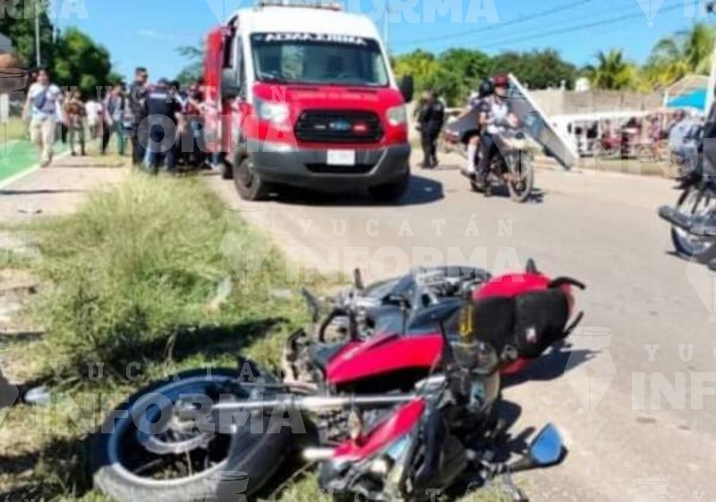 Yucatan_Informa's tweet photo. Estudiante Herido en Choque con Mototaxista en la Peto-Chetumal por Falta de Señalización
Un estudiante resultó lesionado tras colisionar con un mototaxista en la Peto-Chetumal, luego de que este último no utilizara sus direccionales. El incidente tuvo lugar alrededor de la 01:30 https://t.co/TS0MPWHvVF