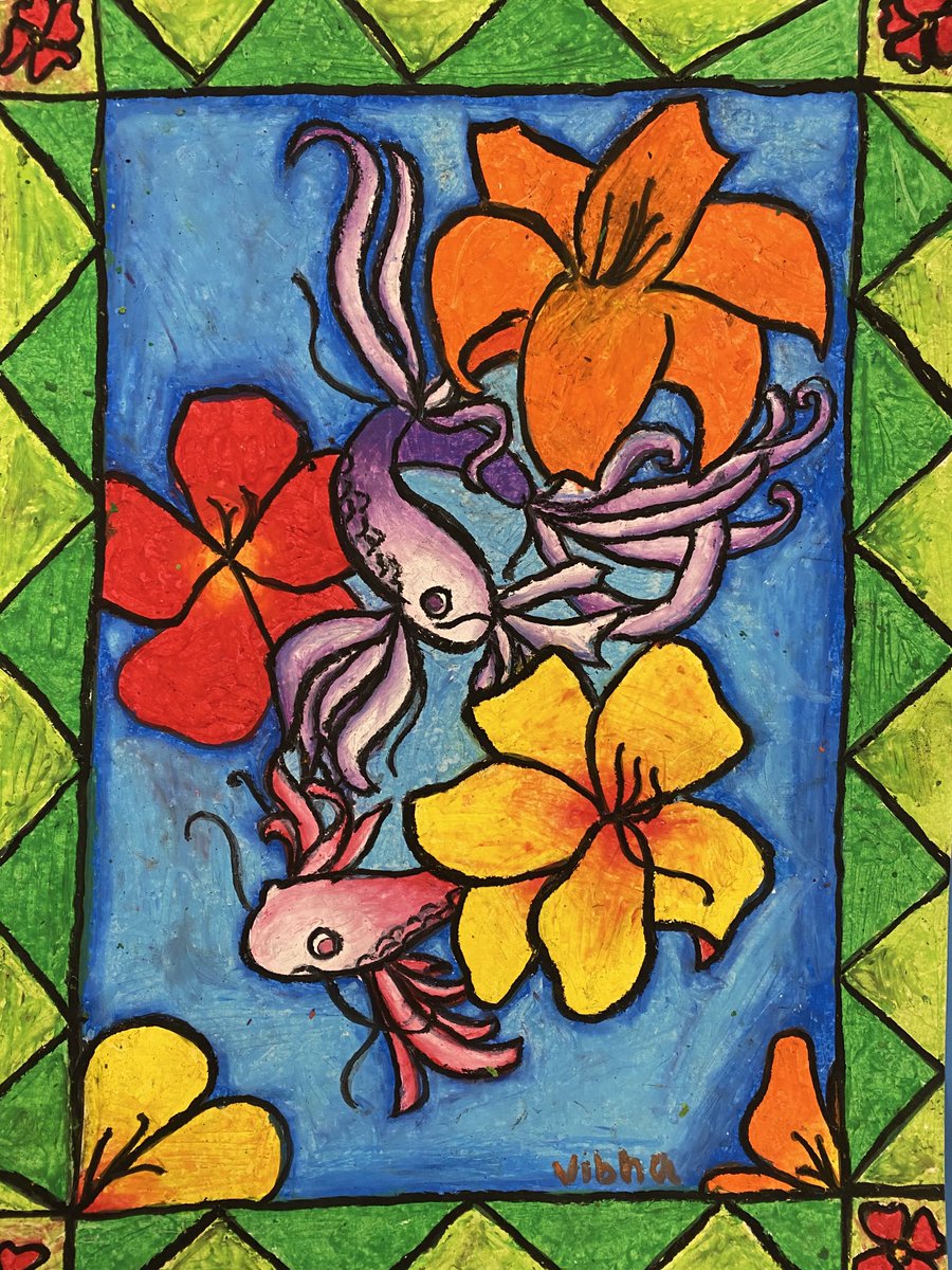 Pastel gems from 6th grade Art! ⁦<a href="/BAM_MS_Official/">Brambleton Middle</a>⁩ ⁦<a href="/LCPSOfficial/">LCPS News</a>⁩ ⁦@LCPSVisualArts⁩