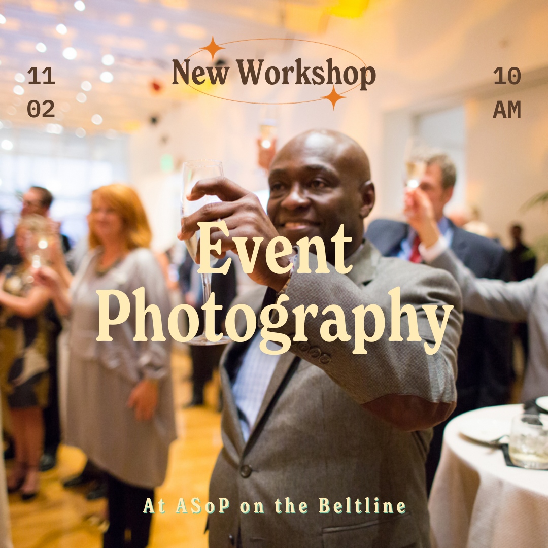 Get into the industry or even take better holiday party photos!

Register your spot today: atlschoolofphoto.com/event-photogra…

#learnphotogragphy #eventphotography #atlantaphotographers #atlphoto #photographyworkshop