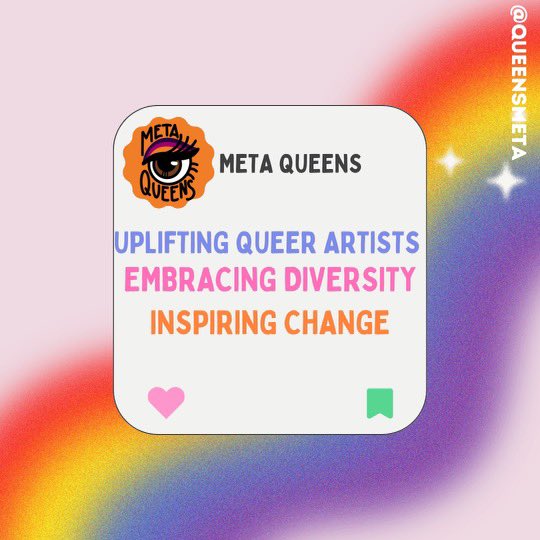 BFF 🌈 (@mybff) on Twitter photo We're excited for the upcoming mint of <a href="/QueensMeta/">Meta Queens</a> on <a href="/ProhibitionArt/">Prohibition.art</a>!
Join us in amplifying queer voices and raising money for LGBTQ+ charities. Sign up on <a href="/heymintxyz/">HeyMint.xyz</a> before November 16th for a chance to win a special airdrop: heymint.xyz/meta-queens We're excited for the upcoming mint of <a href="/QueensMeta/">Meta Queens</a> on <a href="/ProhibitionArt/">Prohibition.art</a>!
Join us in amplifying queer voices and raising money for LGBTQ+ charities. Sign up on <a href="/heymintxyz/">HeyMint.xyz</a> before November 16th for a chance to win a special airdrop: heymint.xyz/meta-queens