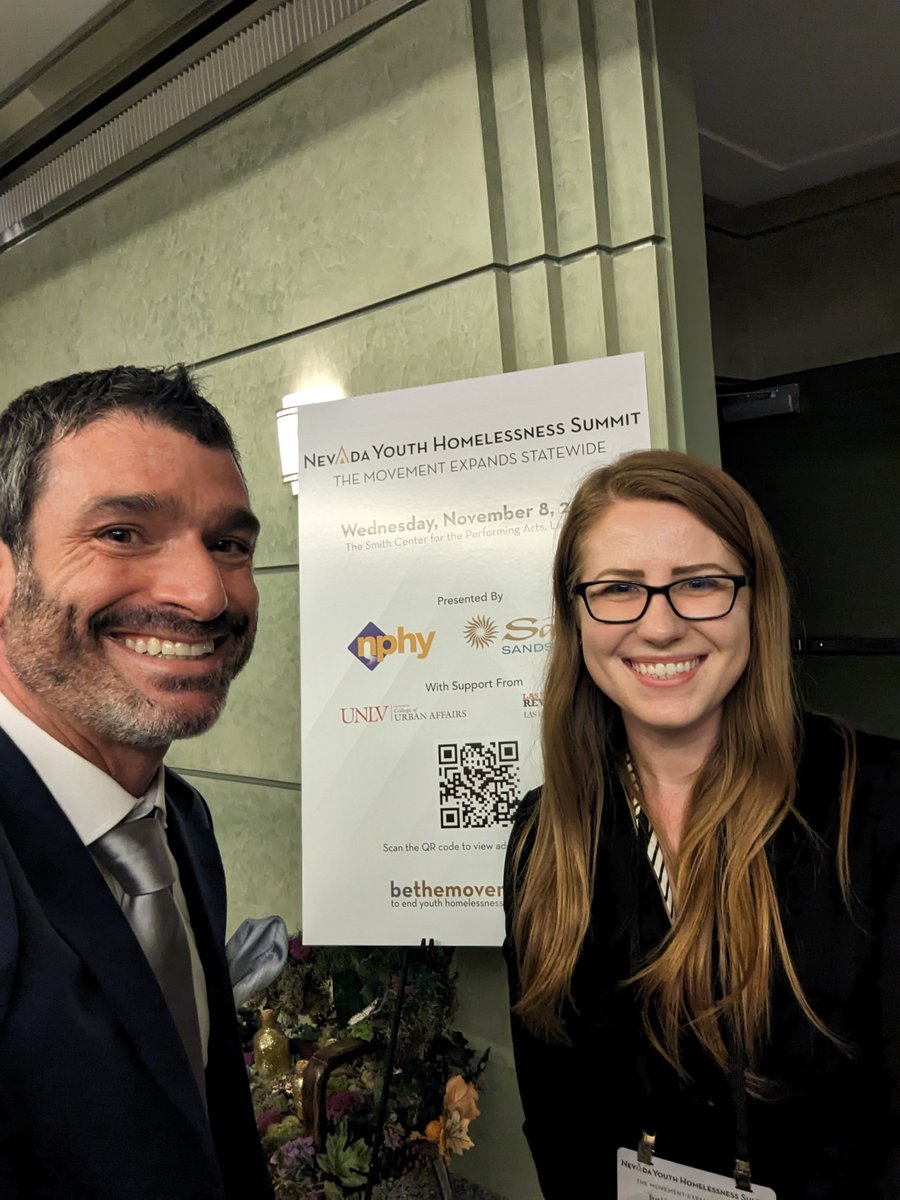 ACLUNV's tweet photo. Had a great time at the Nevada Youth Homelessness Summit yesterday. Thank you to Nevada Partnership for Homeless Youth @arashG40 for having us, and to their keynote speaker @JimmySBaca for signing some books for our legal fellow Tia! #NPHY #YouthHomelessness https://t.co/ZZv33ixmFM