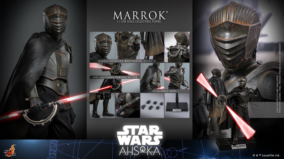 【新製品発表】
【テレビ・マスターピース】『スター・ウォーズ：アソーカ』1/6スケールフィギュア　マロック
2025年1月発売予定！
hottoys.jp/item/view/4582…

#ホットトイズ #スターウォーズ #アソーカ #マロック
