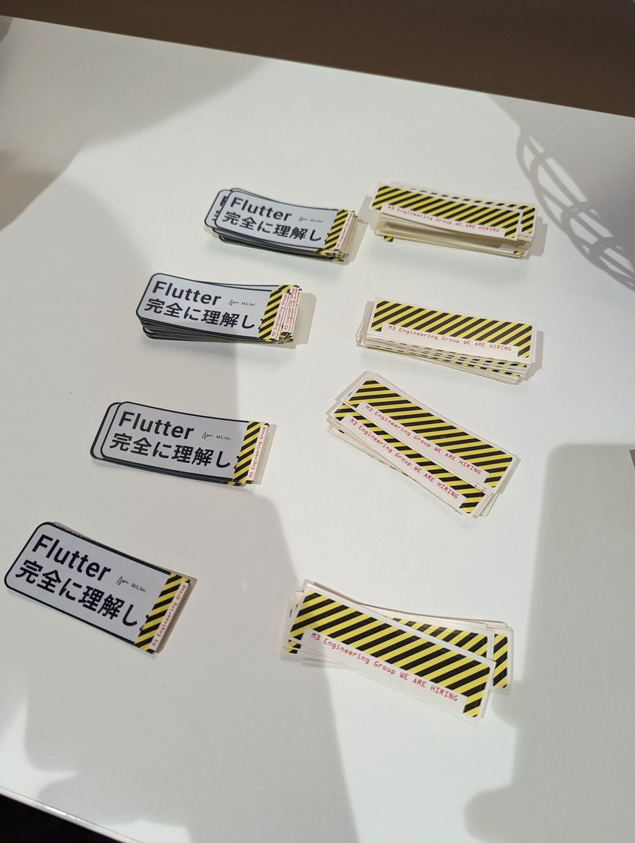 _a_akira's tweet image. Flutter完全に理解した
ステッカー配ってます！

Flutter KaigiでFlutter完全に理解！！！！

エムスリー作
#FlutterKaigi