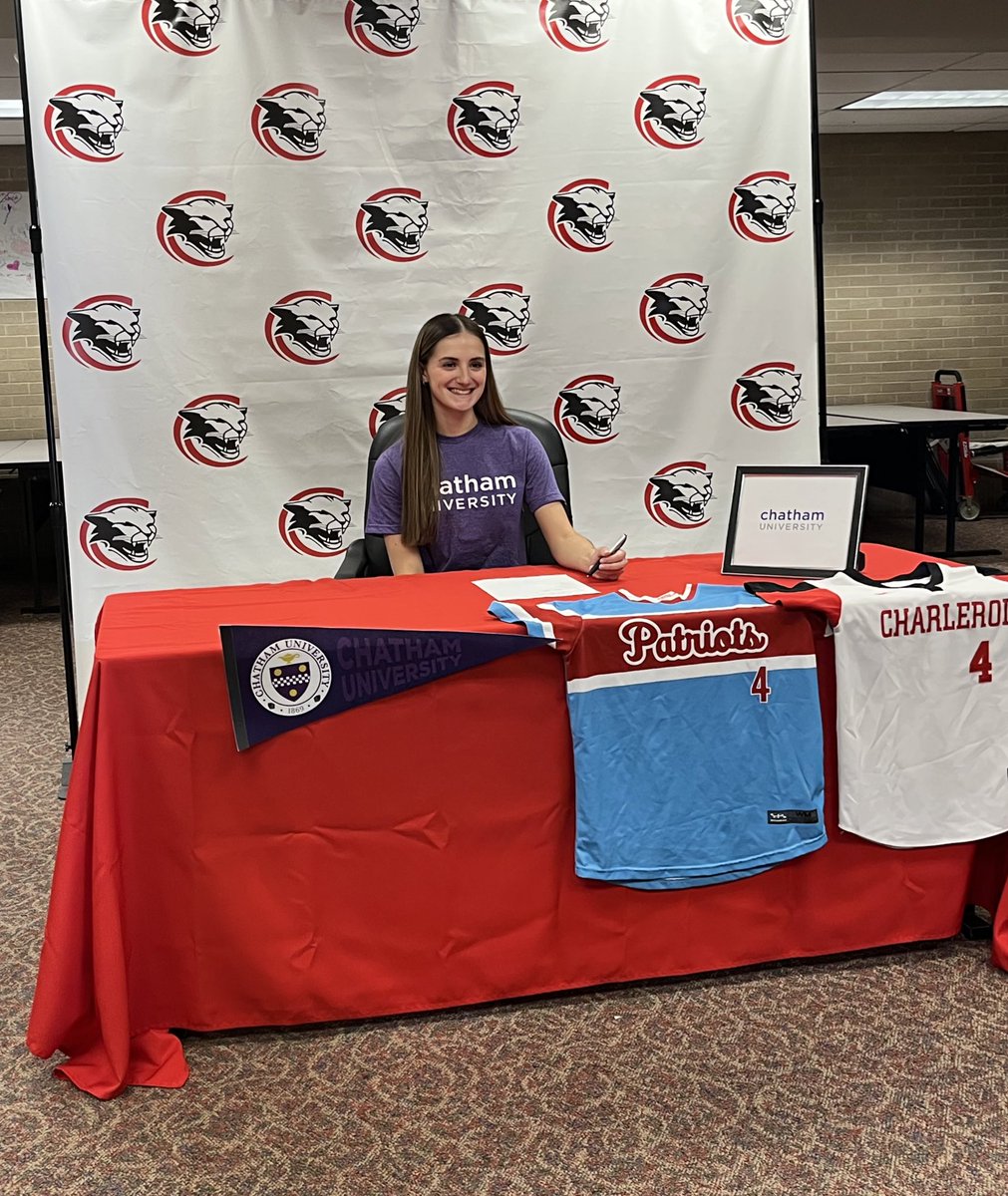 Congratulations to Riley Jones on committing to continue her academic and softball careers at Chatham University!
