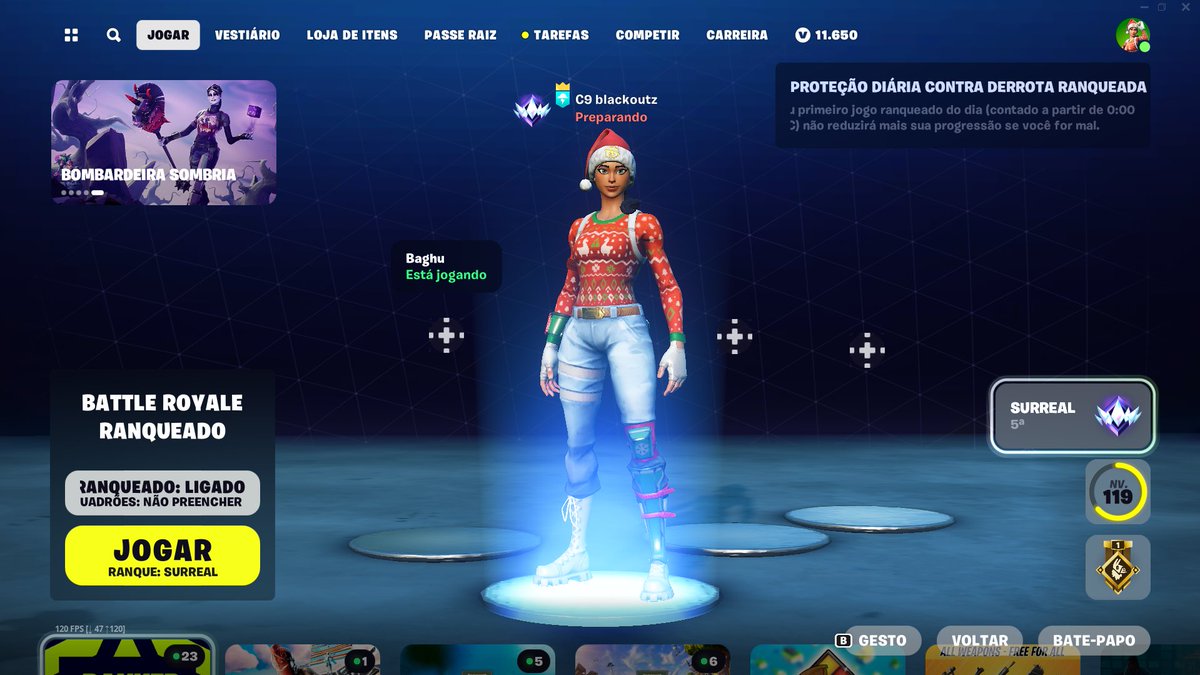 OG FORTNITE GAMEPLAY RANQUEADA RUMO AO SURREAL E DEPOIS