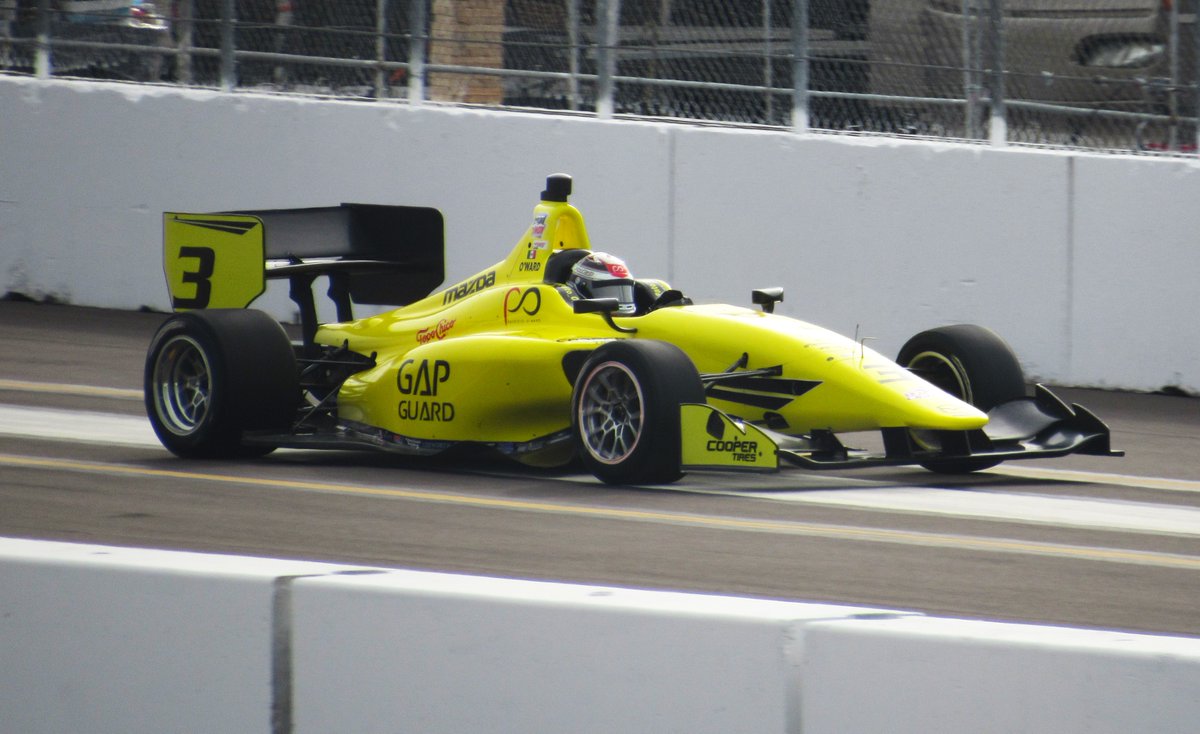 CarSDS2078's tweet image. .@PatricioOWard debuted in @IndyNXT at @GPStPete in 2017 for @TeamPelfrey, taking P5 in Race 1 and P3 in Race 2, his first podium. #IndyLights #IndyNXT