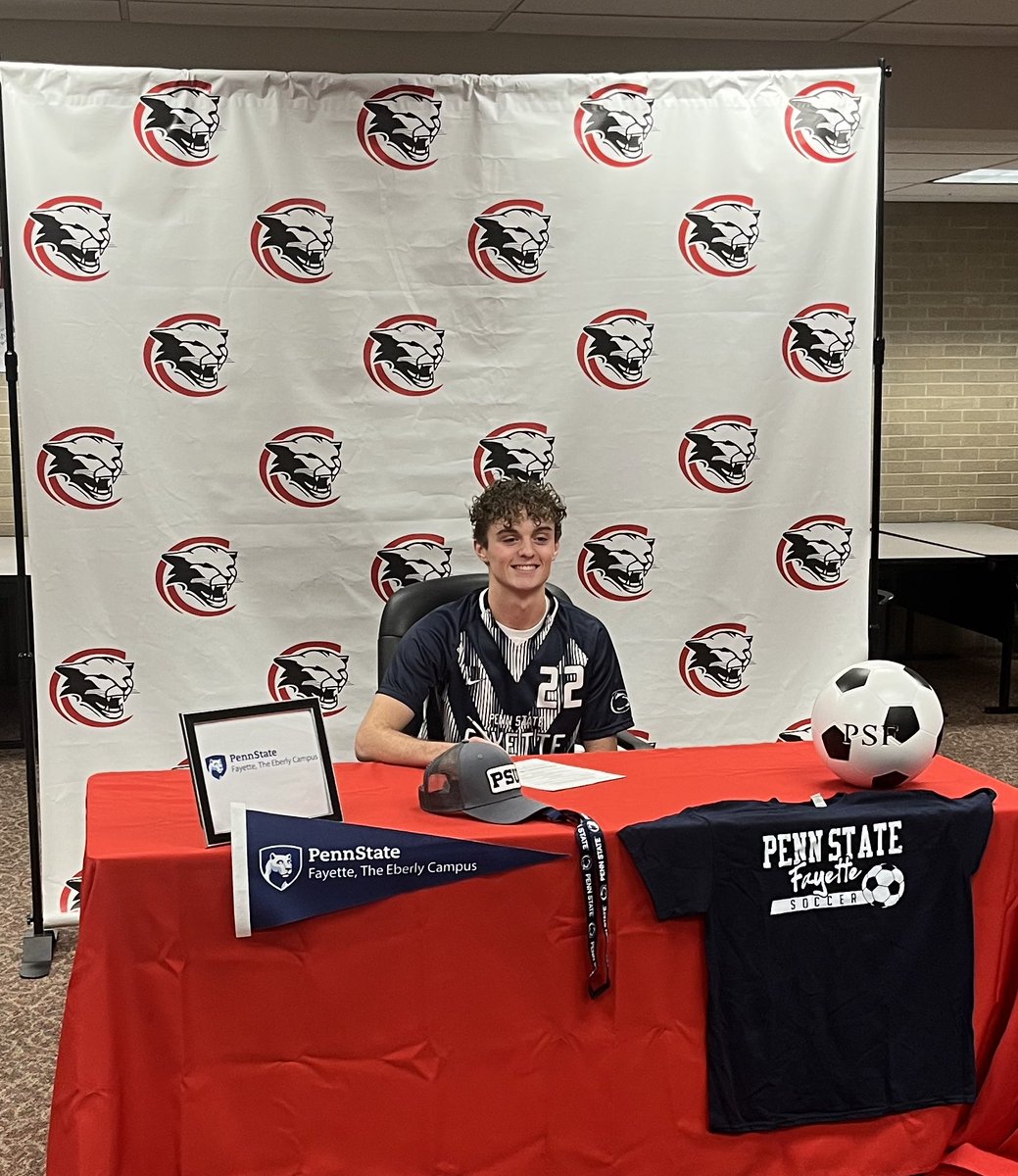Congratulations to Jake Chambers who has committed to continue his academic and soccer careers at Penn State Fayette!