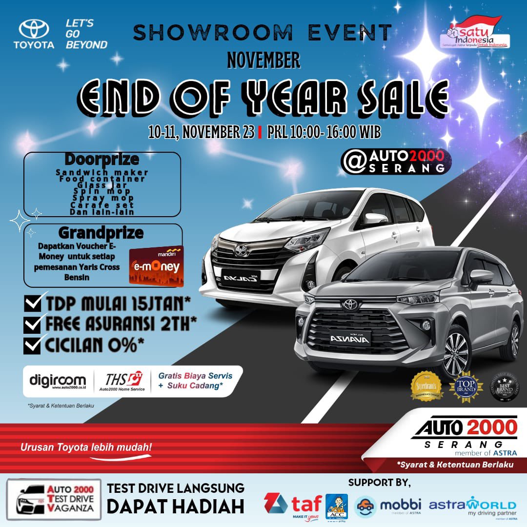 MohamadIrfanH's tweet image. IRFAN Toyota 082312599236 Auto2000 Serang

#Auto2000Serang #AutoFamily #SerangJuara2023 #ToyotaIndonesia