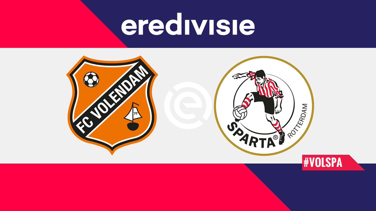 Full Match: Volendam vs Sparta Rotterdam