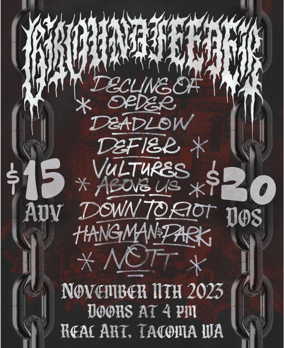 Gonna print 50 shirts for <a href="/GroundfeederNW/">Groundfeeder</a> right meow. Come see them on Saturday <a href="/RealArtTacoma/">Real Art Tacoma</a>!