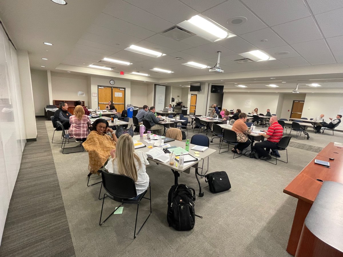 We had an awesome day of Certified Evaluation Update Training today in Frankfort with some brilliant school administrators.