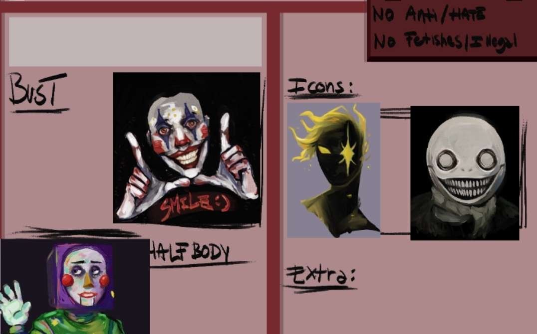Cringey_Tea's tweet image. Opening small commissions. I have CashApp, Venmo, and Paypal.
I don't have a proper sheet right now.