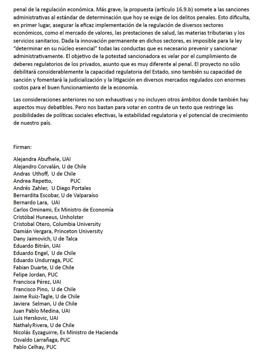 andres_zahler's tweet photo. Carta de 40 destacados/as economistas por la opción “en contra”, con una mirada desde nuestra disciplina. De todas las edades (% importante de PhDs top jovenes), representatividad de mujeres (más que nuestra disciplina en general) y trabajando en universidades y lugares diversos https://t.co/K4TChW6gsN