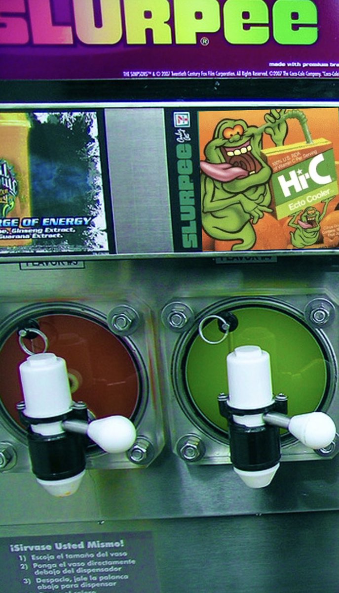 ResurEctoCooler's tweet image. We’re pinning this concept until @Ghostbusters Frozen Empire comes out. The play: Get @7eleven’s attention and make this dream real. Feel free to tweet daily! #ectocooler #bringbackectocooler