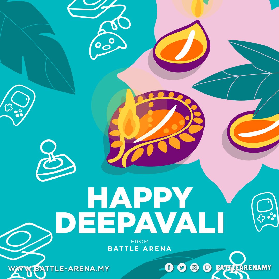Happy #Deepavali from us at Battle Arena Malaysia! May this #Diwali bring you happiness and warmth. 🪔

#BattleArenaMY