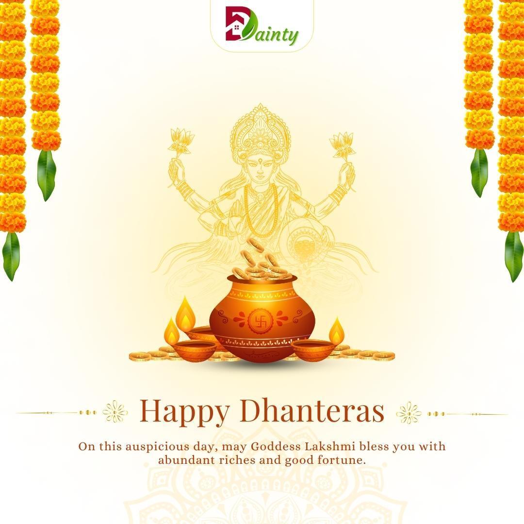 May the auspicious festival of Dhanteras light up your life with prosperity and bring wealth, health, and happiness your way. Happy Dhanteras! ✨💰🪔 

#Dhanteras #Prosperity #FestivalOfWealth #DholeraGreenFieldSmartCity #DholeraUpdate #dholerametrocity #DholeraSmartCity #Dholera