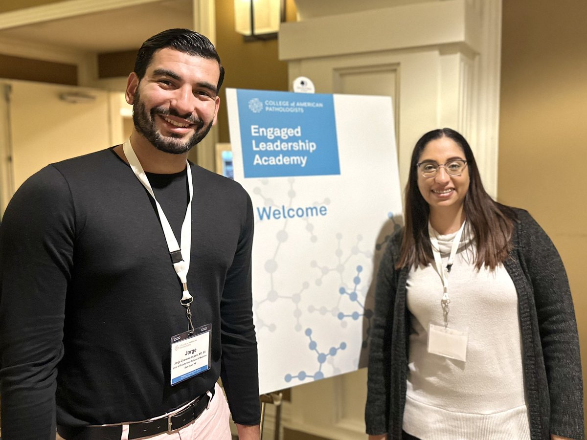 Excited to be at the CAP Engaged Leadership Program 2023 and be representing Puerto Rico and Latinos in Pathology. 🇵🇷🔬⭐️ #CAPELA23 <a href="/mirliam05/">Mirliam</a>