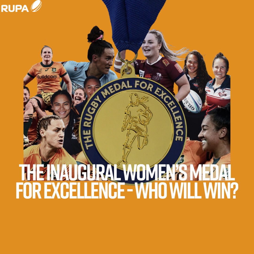 The 2023 Rugby Players Lunch will now launch the Women’s Medal for Excellence. Who will be the first to win? 🏆

Rugby Players Lunch proudly presented by BDO:

🗓️ Thursday 16 November 
⏰ 12.00PM
📍 Sofitel Sydney Wentworth 

Buy final tickets here: frontrow.eventsair.com/rupa-players-l…