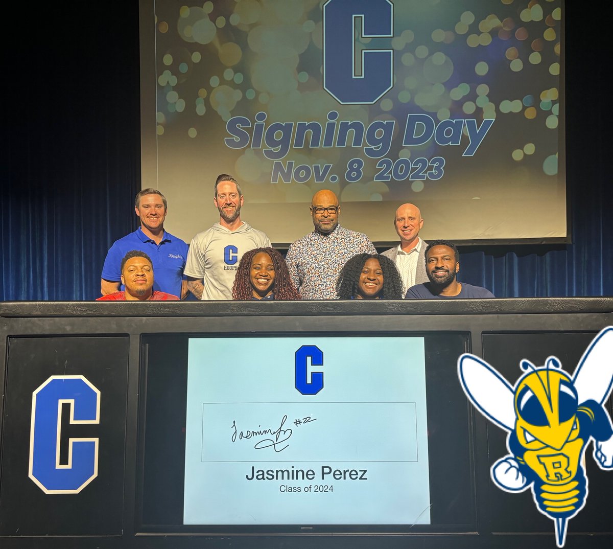 Jasmine "Jazzy" Perez (@findjazzy) on Twitter photo Thank you <a href="/CHSKnightsAth/">Centennial Knights Athletics</a> for an amazing and memorable signing day!
<a href="/RochesterWBB/">Rochester WBB</a>, <a href="/gdb2022/">Atlanta Cagers BlueChip</a>, <a href="/Kaibot901/">Kai Wells</a> Thank you <a href="/CHSKnightsAth/">Centennial Knights Athletics</a> for an amazing and memorable signing day!
<a href="/RochesterWBB/">Rochester WBB</a>, <a href="/gdb2022/">Atlanta Cagers BlueChip</a>, <a href="/Kaibot901/">Kai Wells</a>
