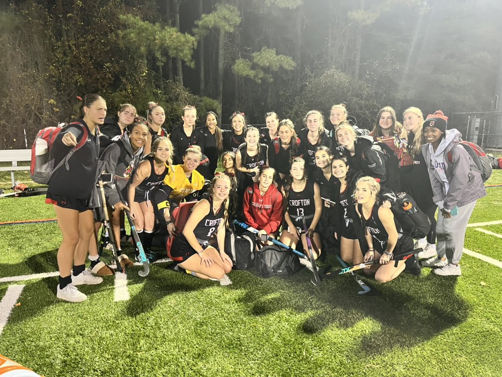 State Championship Game Bound!!!  Field Hockey defeats Broadneck 2-0 to advance to the State Championship! #TogetherCardsFly <a href="/CroftonHigh/">Crofton High School AACPS</a> <a href="/AACPSAthletics/">AACPS Athletics</a> <a href="/MPSSAA_Org/">MPSSAA</a> 🏑