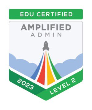 KevHeyman's tweet image. Amplified Admin Level 1 and 2 ✅ #googleadmin #googleforedu #amplifiedadmin #hardwork #neverstop
