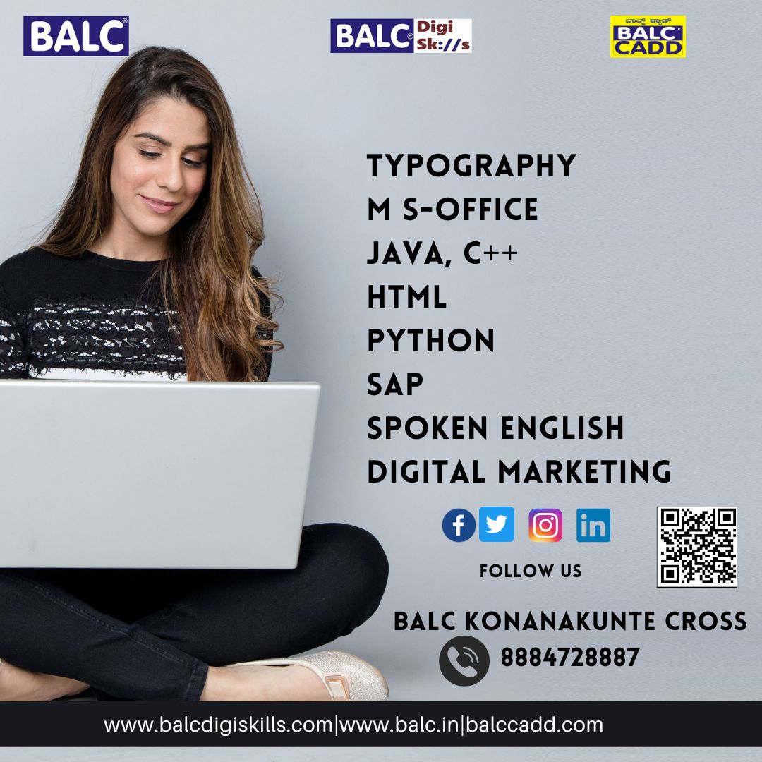 Balckonanakunte's tweet photo. *Greetings From BALC CADD KONANAKUNTE CROSS*
We provide computer courses basic to advance levels 
 💥💥 *50% offer on actual fees*💥💥
🔔 *HURRY UP*🔔
*Offer is for  limited period*
*BALC CADD*
  21/8,  2nd floor,near Konanakunte cross, kanakapura road, near metro station https://t.co/YZVrtwu2d0