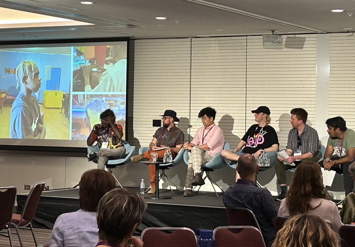 We are still teaching and carrying that fire stick for our young people. - Brett Jennings, Ngaanyatjarra Co-Director at Wilurarra Creative #youthhealthx No youth suicides in over a decade.