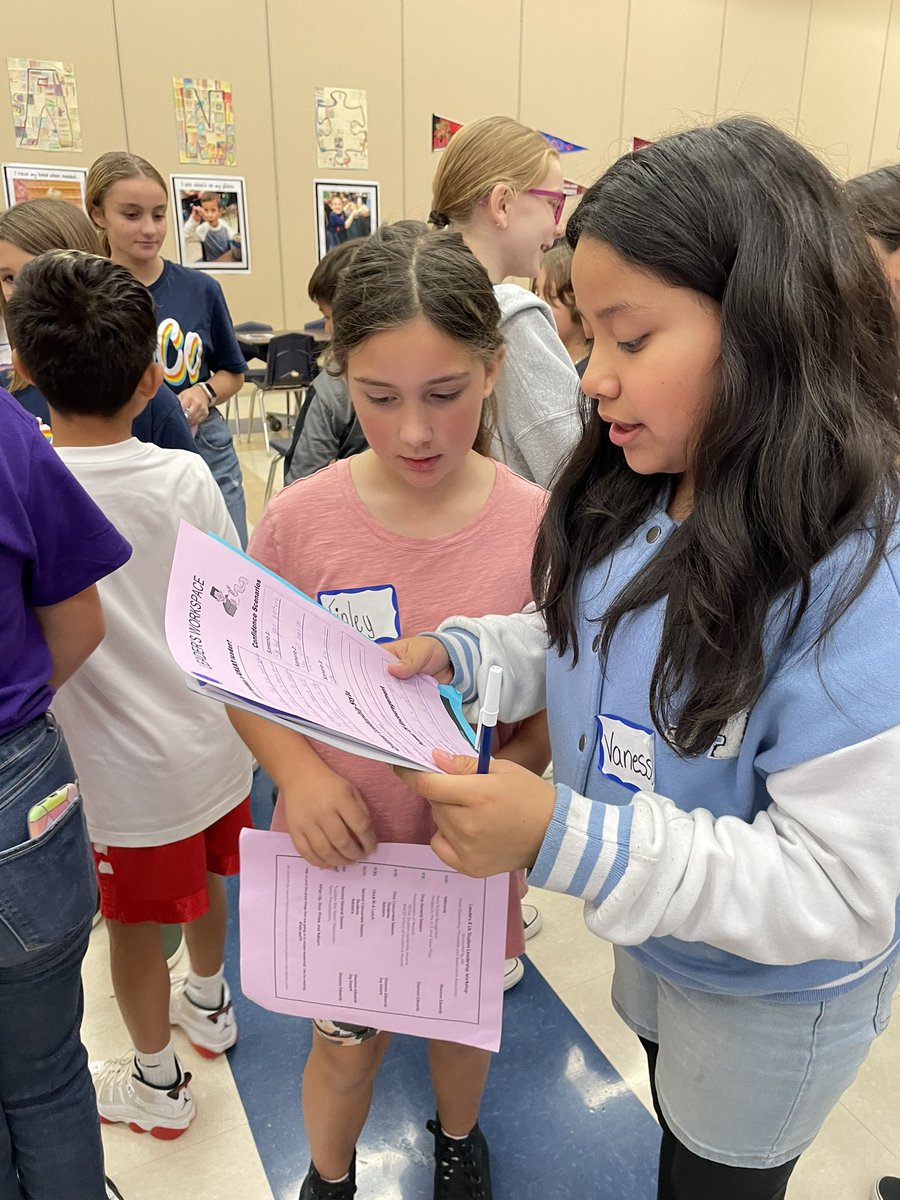 Student Leaders <a href="/NISD/">Northside ISD</a> sharing examples of people who have encouraged them and who they have encouraged! <a href="/tepsalru/">TEPSALRU</a> #WeLeadTx